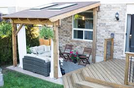 Lets you enjoy outdoor parties no matter if it rains or shines: Covered Patio Reveal Brittany Stager Covered Patio Design Small Outdoor Patios Patio Design