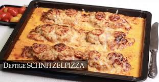 Deftige Schnitzel Pizza So Haben Sie Den Fleisch Klassiker Noch Nie Gegessen Video Schnitzel Pizza Partyrezepte Rezepte