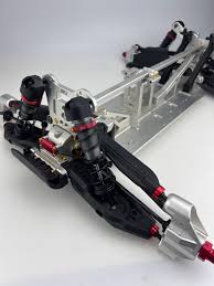 TEAM CORALLY 7075-T6 ALU top plate and up arm suspension for ASUGA brace  for KAGAMA