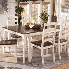Dining essentials oak 42 round drop leaf dining table. Whitesburg Dining Room Extension Table By Signature Design By Ashley Furniture Country Dining Room Table Dining Room Table Solid Wood Dining Room