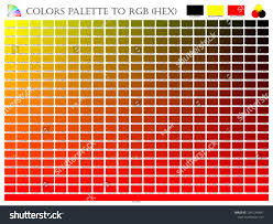 color palette mixer 3 color black stock vector royalty free