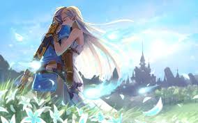 Video Game The Legend Of Zelda Breath Of The Wild Link Zelda Hug Wallpaper Legend Of Zelda Breath Legend Of Zelda Breath Of The Wild