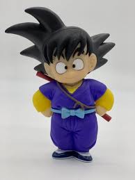 In the fight between goku and uub during the final episodes of dragon ball z, son did not show off any of his transformations, allowing for the advent of super saiyan god and ultra instinct to. Bandai Dragon Ball Z Young Kid Son Goku With Purple Outfit 5 Action Figure For Sale In San Leandro Ca Offerup