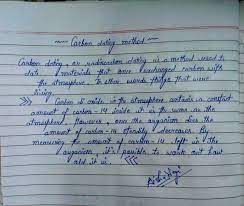 The results came back to within what was then a. Explain Carbon Dating Method In Easy Words Edurev Class 10 Question