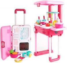•watch out for attacks from general mayhem. Toy Chef 2 In 1 Travel Suitcase Kitchen Set For Kids