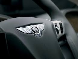 Bentley Logo On Steering Free Hd Wallpapers For Pc Bentley Logo Bentley Bentley Continental Gt
