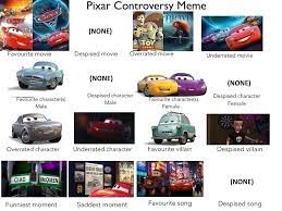 Pixar Controversy Meme By Agentsandracartrip On Deviantart