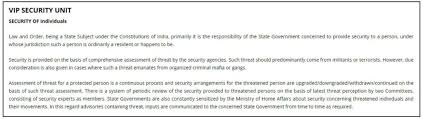 Explainer Different Categories Of Security Extended By The Government