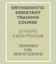 Courses Outline Greater Hartford Orthodontic Assistant