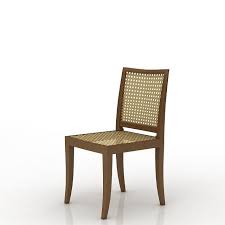 Set (dining table & 4 side chairs), created for macy's. 3d Model Dark Wood Lattice Dining Room Chair Cgtrader