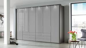 Kleiderschrank 22f01566 schwebetürenschrank schrank schiebetür. Kleiderschrank Loft Schrank Grau Glas Gleittur 300 Cm