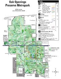 Oak Openings Metropark Map Toledo Oh Mappery Writing Units Dinosaur Book Cafe
