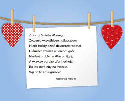 Gdy zbliża się czas urodzin twojej mamy lub twojego taty, najważniejsze, żebyś pamiętał o «mój drogi tatusiu, w dzień urodzin składam ci życzenia, by spełniły się wszystkie bez wyjątku plany, które snujesz po cichu w duszy, gdy myślisz, że nikt na. Dzien Matki To Jedno Z Wyjatkowych Swiat W Roku Szkola Podstawowa Im Armii Krajowej W Grodku