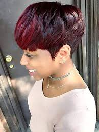 Even if you choose to go with light burgundy hair, there's nothing wrong in it. Amazon Com Naseily Short Black And Burgundy Wig Short Curly 2 Tones Synthetic Wigs For Black Women Natural Short Hair Wig Nas W016 Beauty