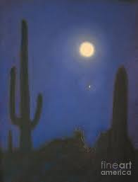 It's a grafted cactus, which, according to debra lee baldwin, author of succulents simplified, means a plant that has been attached to a host plant. Desert Moon Painting By Katrina West