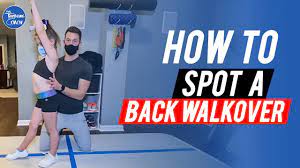 How To: Spot A Back Walkover - At Home Tutorial - Youtube