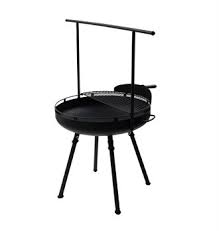 This one is made just for cooking and will likely come with a grill that can fit right above the firewood. Outdoor Living Camping Accessories