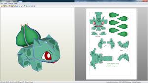 Minecraft Img For Papercraft Pokemon Bulbasaur Papercraft Pokemon Pokemon Bulbasaur Pokemon