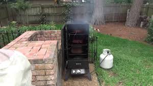 Smoked Chicken Char Broil Smoker Youtube
