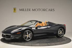 Pennsylvania's exclusive authorized ferrari dealer provider for new portofino, 812 superfast, 488 gtb spider, gtc4lusso t 1480 e. Pre Owned 2014 Ferrari 458 Spider For Sale Miller Motorcars Stock 4513