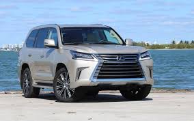 Though the land cruiser gets the kdss suspension while the lx570 does not. Comparison Lexus Lx 570 2019 Vs Toyota Sequoia Platinum 2017 Suv Drive