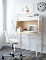 Les Plus Beaux Bureaux Ikea Pas Chers Et Tendance A Shopper Elle Decoration Ikea Deco Fait Maison Petit Bureau Design