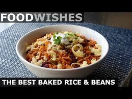 Tender grains of perfectly cooked rice in a fragrant mix of flavorful tomato, garlic, cumin, and chili powder. Food Wishes Video Recipes The Best Baked Rice Beans Perfect Rice For An Imperfect World