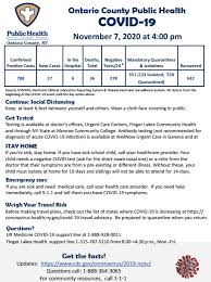 With quebec's curfew, there is a higher likelihood that you may be intercepted by law enforcement and the letter will assist you with this interaction as it indicates that you are required to. Ontario County Sees 27 New Coronavirus Cases Rochesterfirst
