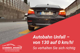 Wie verhalten sie sich jetzt richtig regen. Unfall Auf Der Autobahn Verhalten Strafen Tipps