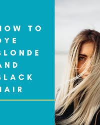 Natural redheads may have more luck lifting their hair, but if you are a bottled redhead, you. How To Dye Black Hair Blonde Bellatory Fashion And Beauty