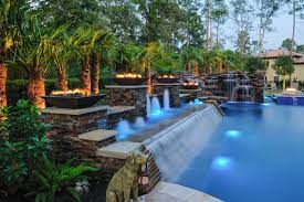 We get asked about water features a lot when people are enquiring about building an inground fibreglass swimming pools. Pool Renovation Add Water Features Platinum Pools