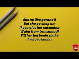 She no like groundnut but she go chop am if you give her cucumber waka from trans amadi till her. Olamide Ft Omah Lay Infinity Lyrics Youtube