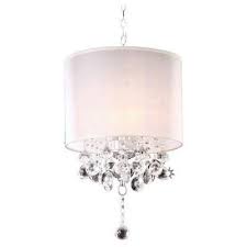 Ok Lighting 3 Light Silver Crystal Chandelier Ok 5110h The Home Depot Silver Chandelier Crystal Chandelier Chandelier
