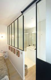 Salle De Bains Studio D Archi Verriere Atelier Porte Coulissante Baignoire Beton Restaurant Restaurant Paris Bathroom Style Interior Windows Home Deco