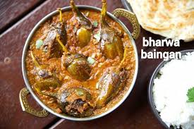 Bharwa Baingan Recipe Stuffed Baingan Ki Sabji Stuffed Eggplant Curry Recipe Eggplant Curry Indian Food Recipes Curry