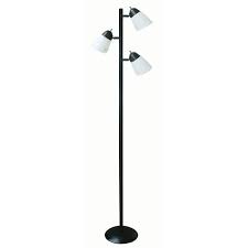Check spelling or type a new query. Hampton Bay 64 5 Inch Black Track Tree Floor Lamp With 3 Plastic Shades The Home Depot Canada