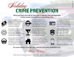 Fau Police On Twitter: "Let's Work Together And Prevent Crime This Holiday  Season! Be Smart. Be Safe. Be Vigilant! #Tipofthemonth  Https://T.co/Fp6Xe3Bp74 Https://T.co/Ll5Nzrhyh8" / Twitter