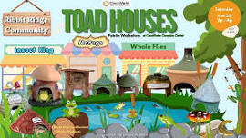 CERAMIC TOAD HOUSES WORKSHOP