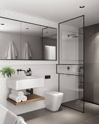 40 Perfectly Small Bathroom Ideas With Minimalist Decorations 99dezigns Bathroom Design Small Modern Modern Small Bathrooms Modern Bathroom Design