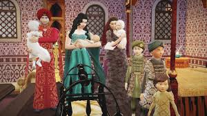 She will have a title of her royal highness princess of hessen. Sims 4 Ottoman Empire Sims 4 Royalty Mod Waiting Ladies And Knights
