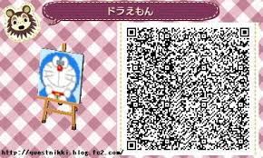 とびだせどうぶつの森 qrコード ドラえもん とび森 マイデザイン どうぶつの森qrコード服 どうぶつの森