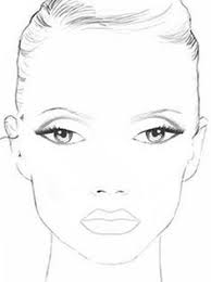 157 best face charts images makeup face charts face