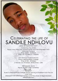 Slain DUT student to be buried in his home town