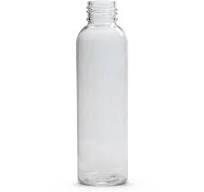 4 oz PET Cosmo Round Bottle 24-410 Neck Finish - clear