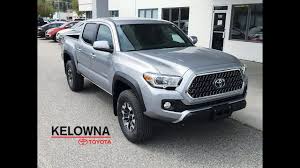 Maybe you would like to learn more about one of these? 2018 Toyota Tacoma Trd Off Road Silver Sky A Metallic Auto Youtube
