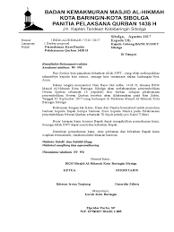 Proposal permohonan hewan qurban idul adha 1436 h masjid at ta'awun a. Surat Permohonan Qurban Doc Guru Paud