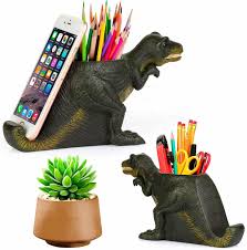 Maybe you would like to learn more about one of these? Creative Pen Pencil Holder With Phone Stand Coolbros Resin Dinosaur Shaped Pen Container Cell Phone Stand China Phone Holder And Resin Phone Holder Price Made In China Com