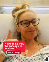 So pleased for Married At First Sight's Mel Schilling who announced today  that her cancer is in remission. After being diagnosed with colon cancer  back in 2023, Mel has gone through a