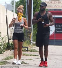Jason derulo and his stunning girlfriend jena frumes took some time out of lockdown to visit a private gym together in la on tuesday. Jason Derulo Flaunts His Bulging Biceps During A Coffee Run With His Girlfriend Jena Frumes Daily Mail Online