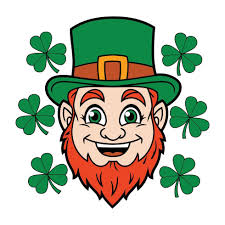 Shamrock Character Holding Pencil St Patrick Theme 54606218 Vector Art at  Vecteezy